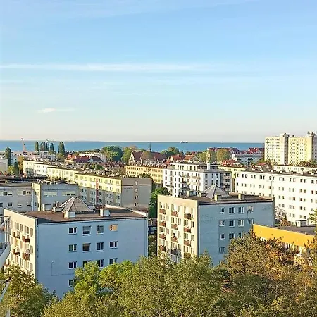 公寓 Nowoczesny Apartament Z Widokiem Na Morze